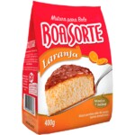 Mistura P/bolo Boa Sorte 400g Laranja