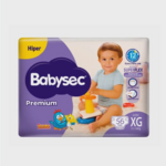 Fralda Desc.babysec Hiper 56un Xg