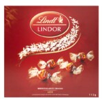 Chocolate Lindor Lindt 112g Milk Balls