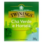 Cha Verde Twinings 20g Hortela