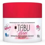 Desod.creme Tabu 55g Flores