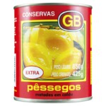 Pessego em Calda Gb 450g Lata