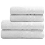 Toalha de Banho Festiva 62x120 Branco