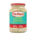 Palmito Pupunha Tio Paco 300g Inteiro