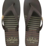 Chinelo Dakar Cartago Un Marrom/bege
