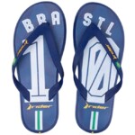 Chinelo R1 Speed Rider Azul/branco