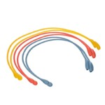 Amarradores de Silicone Oikos Azul Lar.ama.
