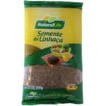 Semente de Linh.natural Life 200g Marrom