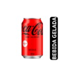 Refrigerante Coca Cola 350ml Lata Zero Gelado