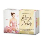 Sabonete Barra Alma de Flores 130g Flores Brancas