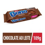 Biscoito Coberto Bono 109g Chocolate
