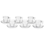 Conj.6 Xicaras Cafe Pavillion 70ml C/pires