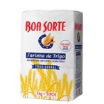 Farinha de Trigo Boa Sorte Pap.1kg sem Fermento