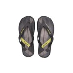 Chinelo R1 Ink Rider Pto/ama/prata