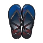 Chinelo R1 Ink Rider Pto/azul/bco