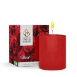 Vela Perfumada Chama de Ouro 60g Floral