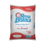 Farinha de Trigo Rosa Branca 1kg C/ferm.
