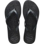 Sandalia Slim Gloss Havaianas Preto 37/38
