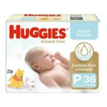 Fralda Desc.huggies Nat.care Mega 36un P