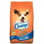 Racao Caes Adulto Champ 900g Carne e Cereal