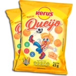 Salgadinho Kerus 43g Queijo Bola