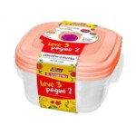 Conj.3 Potes Quad.sanremo Un Plastico