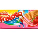 Biscoito Wafer Vitarella 35g Morango