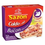 Caldo Sazon 32,5g Bacon Defumado