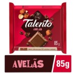 Chocolate Garoto Talento 85g Ao Leite C/avel