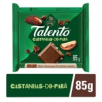 Chocolate Garoto Talento 85g Castanha Para