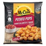 Batata Potato Pops Mccain 400g Calabr/bacon