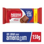 Chocolate Nestle Classic 150g Ao Leite C/amen