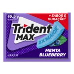 Chiclete Max Trident 16,5g Mentaberry