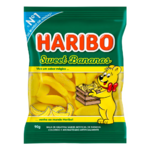 Bala de Gelatina Haribo 80g Banana