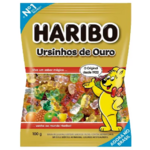 Bala de Gelatina Haribo 80g Ursinhos Ouro