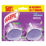Bloco Sanitario Harpic 50%desc. 2un Lavanda