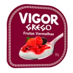 Iogurte Grego Vigor 90g Frutas Vermelha