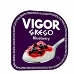 Iogurte Grego Vigor 90g Blueberry