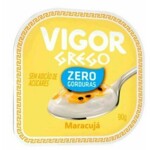 Iogurte Zero Grego Vigor 90g Maracuja