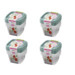 Kit Pote Plastico Sanremo 360ml