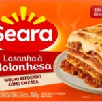 Lasanha Menu Seara 350g Bolonhesa