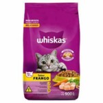 Alim.p/gatos Whiskas 900g Adultos Frango