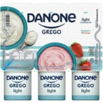 Iogurte Grego Light Danone 510g Orig.morango