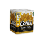 Papel Hig.cotton Lv12 Pg11 20m Folha Trip.comp