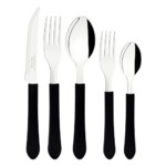 Talher Inox Tramontina Ipanema Preto