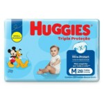 Fralda Desc.huggies T.prot.jumbo 28un M