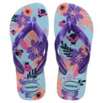 Sandalia Kids Flores Havaianas Azul Wat.31/32