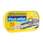 Sardinha Pescador 125g Oleo P. Suco