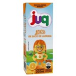Suco Integral Juq 200ml Laranja