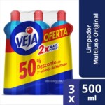 Kit Limpador Multiuso Veja 500ml Oferta Esp.